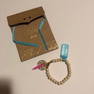 Shiraleah Chicago jewelry - Anthropologie - Bali beaded bracelet in pink NEW